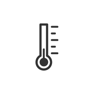 温度計のアイコン5（低温）