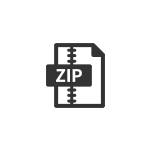 ZIPファイルのアイコン2