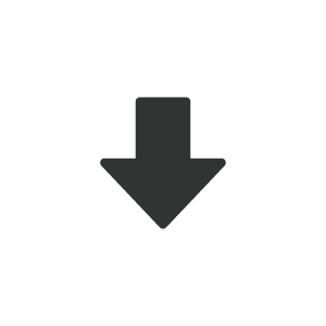 下矢印のアイコン2 | 【商用OK/無料】シンプルなフリーアイコン素材サイトSATO ICONS | 丸みのあるアウトラインとシルエットの ...