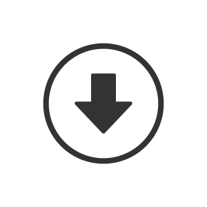 下矢印のアイコン4 | 【商用OK/無料】シンプルなフリーアイコン素材サイトSATO ICONS | 丸みのあるアウトラインとシルエットの ...