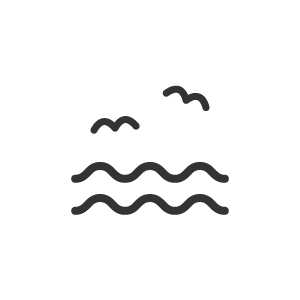 海のアイコン5 | 【商用OK/無料】シンプルなフリーアイコン素材サイトSATO ICONS | 丸みのあるアウトラインとシルエットのアイコン ...